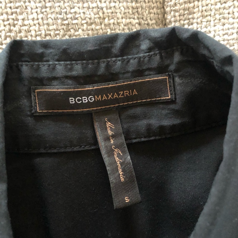 Black BCBG blouse small size